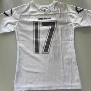 Chicago Bears NFL Team Apparel Jersey Size Kids Girls M 7/8 NWOT White